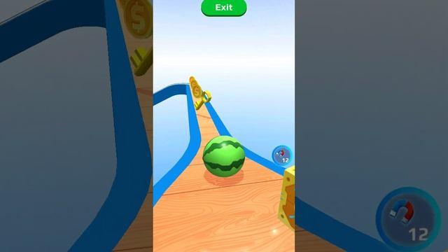Sky Rolling Ball 3D Gameplay Speedrun Max All Levels 611