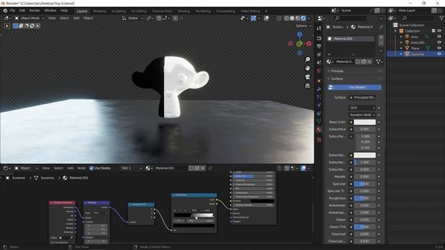 Color and Transparent Gradient in Blender - Tutorial смотреть онлайн