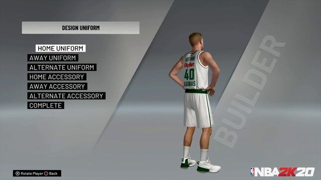 NBA 2K20 | EuroLeague 2K20 ✪ Žalgiris Kaunas: 2019-2020 EuroLeague Jerseys // Creation Tutorial смотреть онлайн