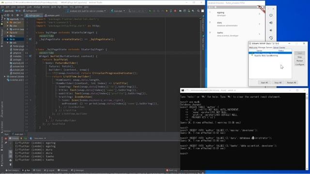 intro # flutter X 생활코딩(node.js-express, mysql) смотреть онлайн