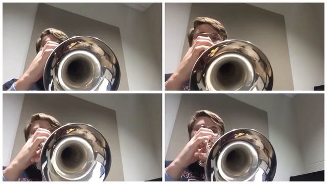 Theme from Beethoven’s 9th Symphony ||Trumpet multi track cover|| смотреть онлайн