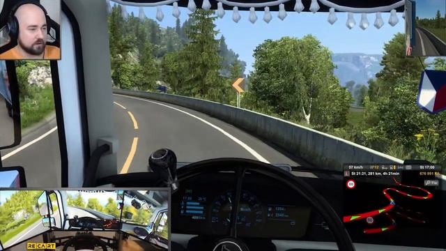 Nádherná Horská Cesta Bergen - Oslo | #12 Euro Truck Simulator 2 CZ Let's Play смотреть онлайн