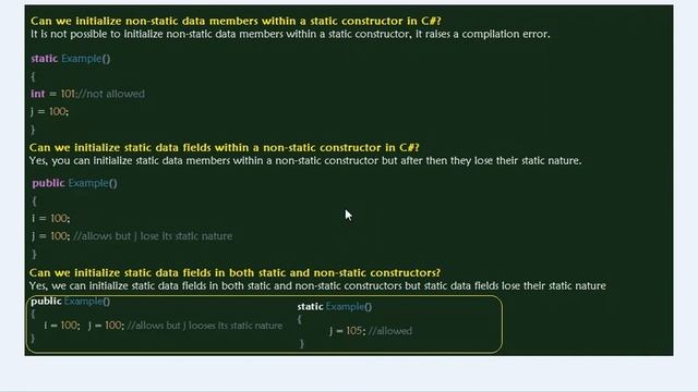 C# OOPS :18 Constructor Part 2 in Telugu смотреть онлайн