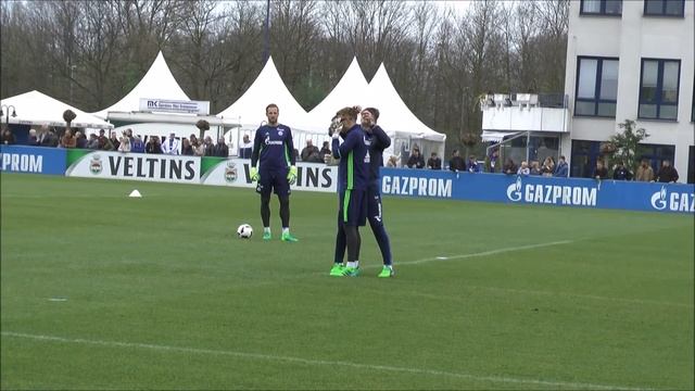 FC Schalke 04 Training 29.03.2017 смотреть онлайн