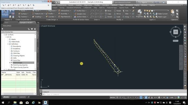 KWSUR CIVIL 3D 2019 Convert AutoCAD Point to Civil 3D Point смотреть онлайн