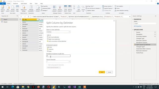 Splitter.SplitTextByDelimiter - Dynamic splitting in Power Query - (Power Query Training) 22 смотреть онлайн
