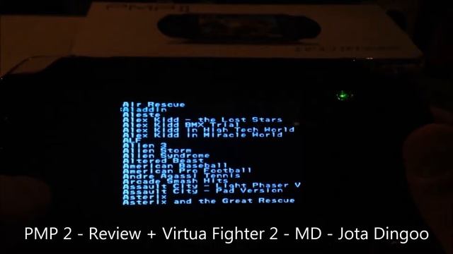 Super MD Player Review + Virtua Fighter 2 MD Jota Dingoo смотреть онлайн