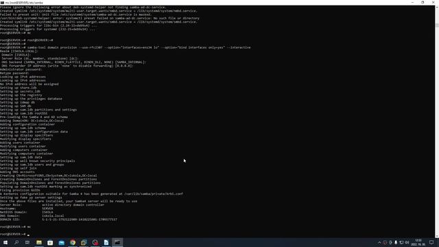 DEBIAN/GNU Linux - SAMBA 4 tartományvezérlő, DHCP, DNS, és Windows 10 Klienssel+RSAT смотреть онлайн