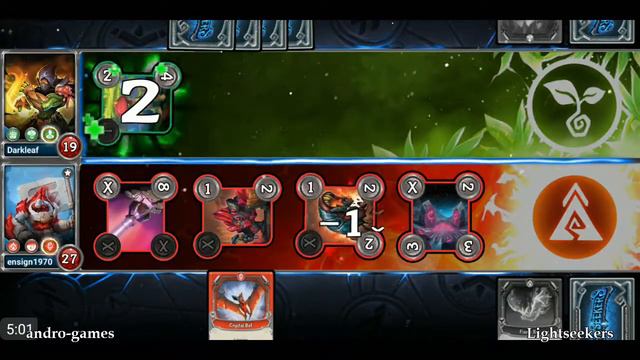 Lightseekers (by PlayFusion) - card game for android and iOS - gameplay. смотреть онлайн