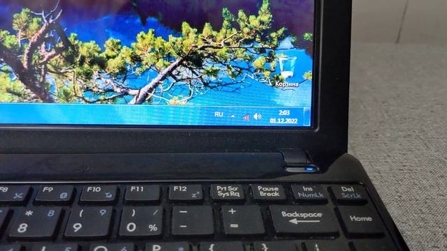 Включение WIFI на нетбуке MSI Wind U270 смотреть онлайн