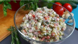 Салат ОЛИВЬЕ | Рецепт с ИДЕАЛЬНЫМИ ПРОПОРЦИЯМИ Eng Sub