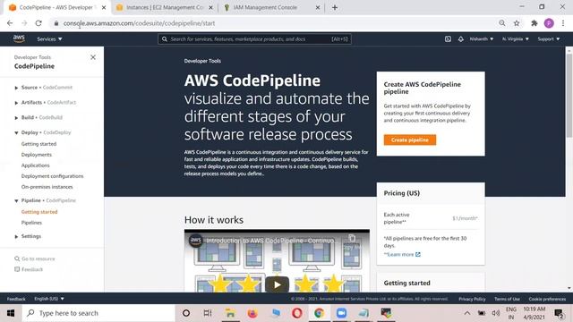 AWS CI/CD Pipelines Configuration with Route 53 смотреть онлайн