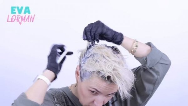 Окрашивание корней с Сединой в Блонд Пошагово дома самой себе | Промежуточное окрашивание корней