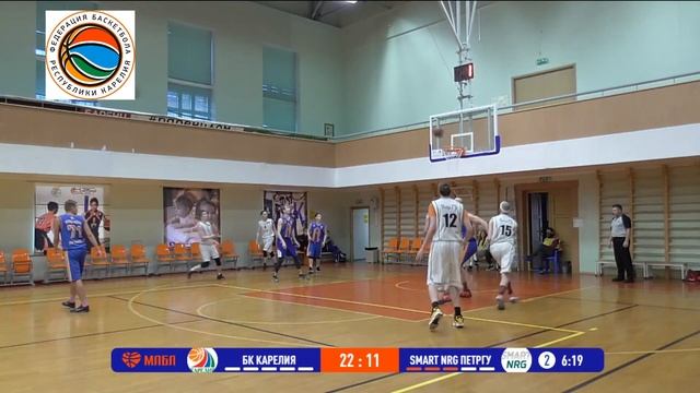 БК КАРЕЛИЯ VS SMART NRG ПЕТРГУ смотреть онлайн