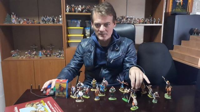 Весь Эластолин. Фигурки викингов, гуннов и принц Вэлиант. смотреть онлайн