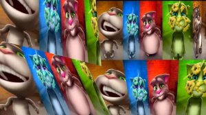 Talking Tom Learn Colors with Colors Reaction Funny Video Kids ABCD games 2017 Little #12 детей
