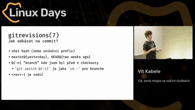 Git, aneb magie ve vašich službách (Vít Kabele) смотреть онлайн