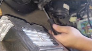 Замена вентилятора в салоне на SsangYong Actyon Sports