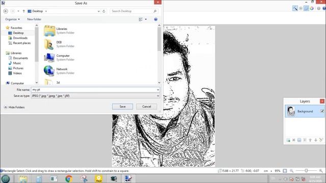 HOW TO GIVE SKETCH EFFECTS TO YOUR PHOTO_PAINT.NET смотреть онлайн
