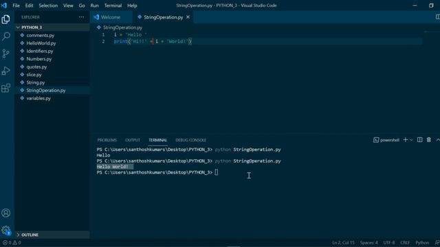 #10 String Concatenation & String Repetition in Python 3 | Python for beginners | 2021 смотреть онлайн
