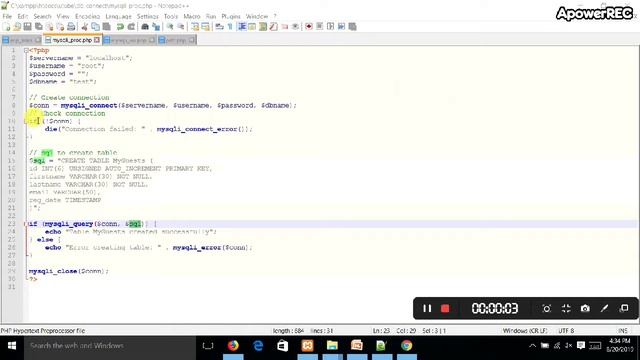 Database Connectivity in PHP(Hindi) смотреть онлайн