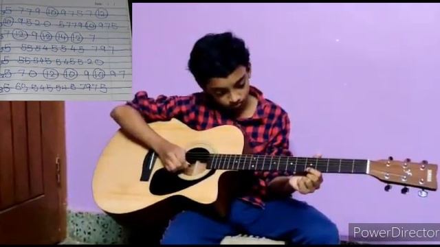 Titanic full song in guitar using one finger and one string part 7 🎸😃🎸🎸 смотреть онлайн