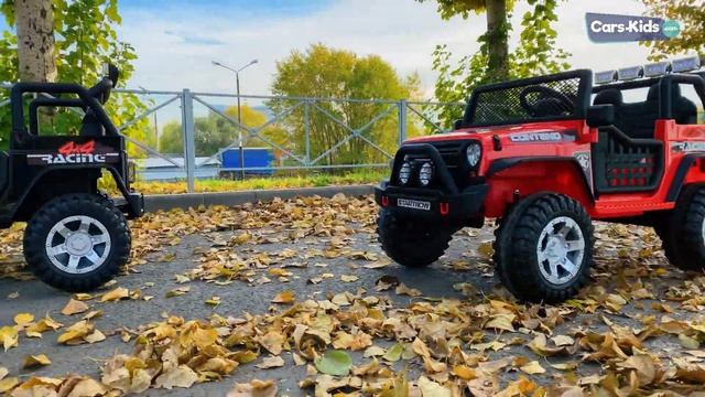 Детский электромобиль джип XMX618 4WD смотреть онлайн