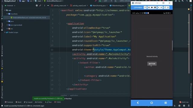 How to Remove the ActionBar from Specific Activities (Or All Activities) - Android Studio Tutorial смотреть онлайн