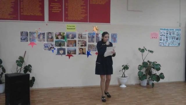 Выступление в школе № 12 песня "День математики" Октябрь 2014 смотреть онлайн