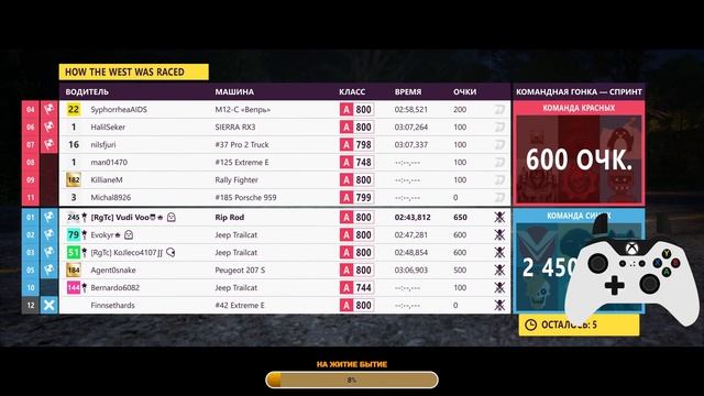 Forza Horizon 5 ☬ Зимний Сезон ☬ 08.06.2023 смотреть онлайн