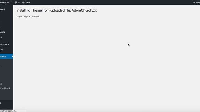 Installing Adore Church WordPress Theme [Ver 2.5+] смотреть онлайн