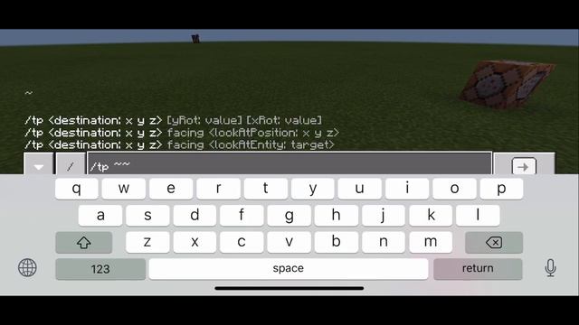 Телепорт с помощью командного блока | Minecraft PE смотреть онлайн