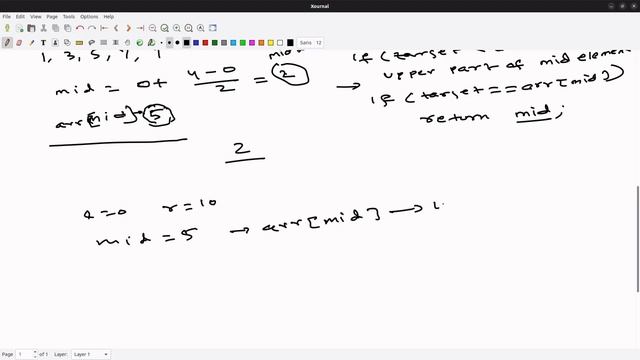 Binary Search - Iterative Implementation in java for beginners| Time complexity - O(logn) смотреть онлайн
