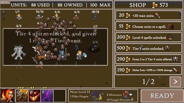 FIRST WIN DONE! Our Melee Army Carries To The Endgame Rounds | Mage and Monsters смотреть онлайн