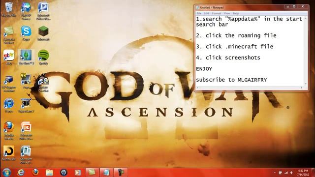 How to find your Minecraft screenshots смотреть онлайн