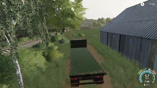 Играем с Модом ( скрипт ) Follow Me следуй за мной Farming Simulator 19 Словацкая деревня #53 смотреть онлайн