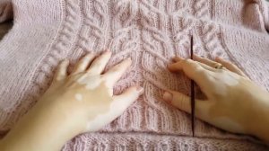 Свитер "Маршмеллоу" 1-я часть. Спицами. Схемы.