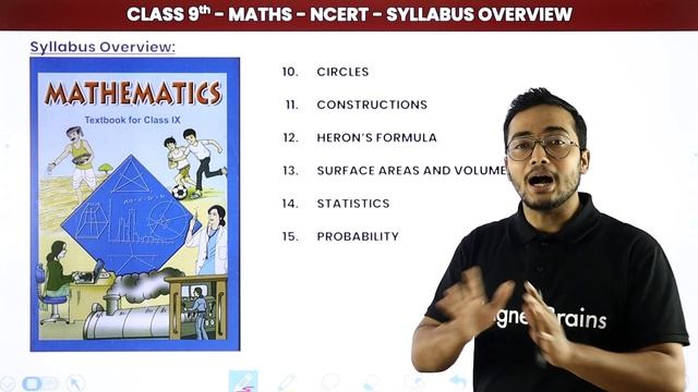 Syllabus Overview - Class 9 NCERT Maths смотреть онлайн