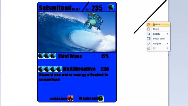 How to make custom Pokemon Cards using Paint.Net-Photoshop and Paint смотреть онлайн