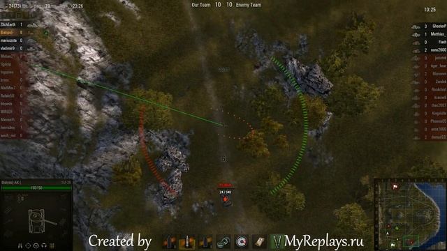 WOT: Cliff - SU-26 смотреть онлайн