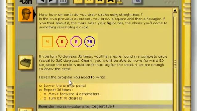 Ceebot-Teen : walkthrough 15 - Your first circle смотреть онлайн