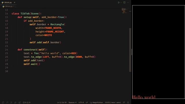 Manim for TikTok смотреть онлайн