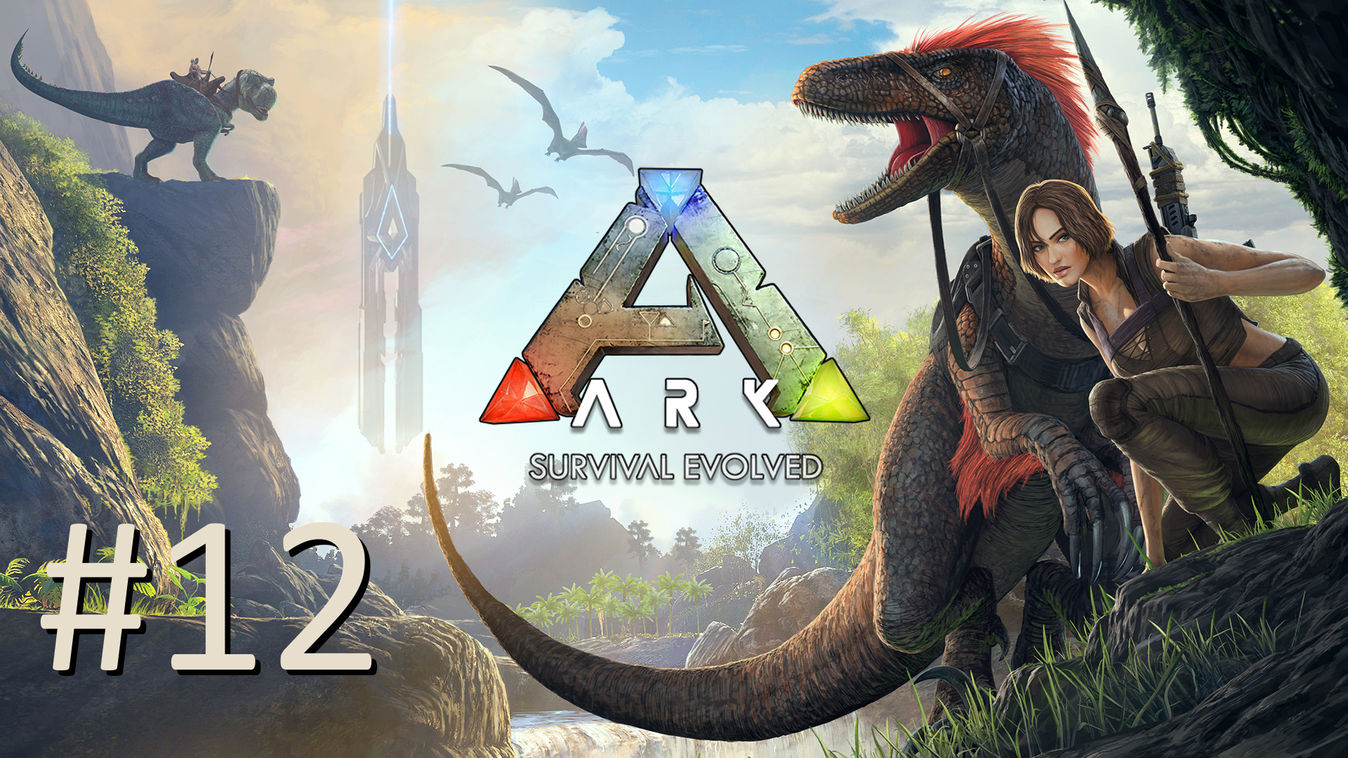 Играем в ARK: Survival Evolved - Island. Часть 12 (кооператив)