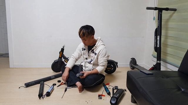 나인봇 E25 분해 영상 - 리어 마그네틱 브레이크가 궁금해서 / Ninebot E25 Disassembling