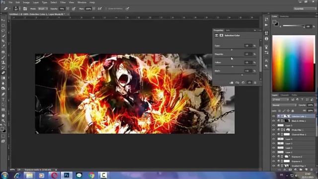 Photoshop Anime Signature - Speed Art By Amenallah смотреть онлайн