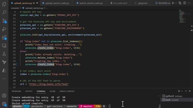 Pinecone and OpenAI: Query your blog posts with natural language смотреть онлайн