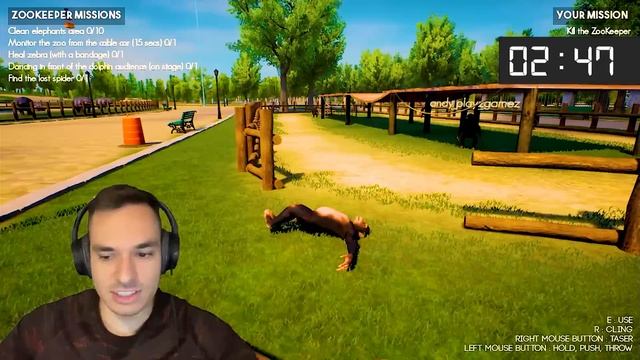 ИГРАЕМ КРИЕНИЦА В ЗООПАРКA! | ZOOKEEPER SIMULATOR! смотреть онлайн