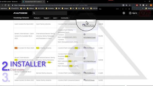 Comment telecharger la bibliothèque? REVIT 2023?_ETandTUTOS_FR смотреть онлайн