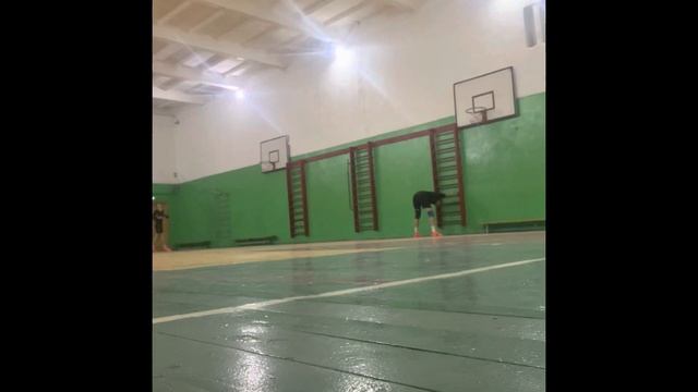 Малая часть разминки перед тренировкой. смотреть онлайн