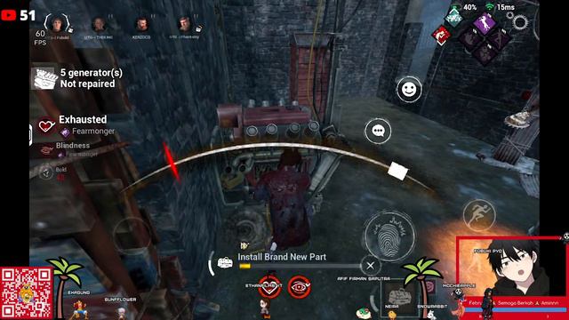 Nyobain New Big Update 1.5GB (Gede banget coo) | Dead By Daylight Mobile Live смотреть онлайн